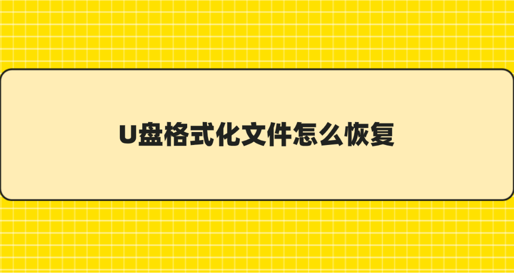 介绍个信用盘网址_U盘格式化文件怎么恢复介绍个信用盘网址？介绍六个实测简单可靠的方法