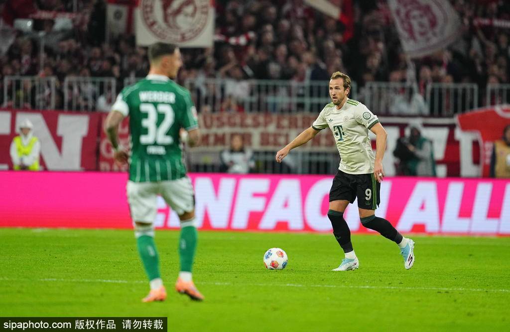 皇冠信用网代理_德甲-凯恩双响斩获百球破纪录 塔首球拜仁4-0迎联赛5连胜